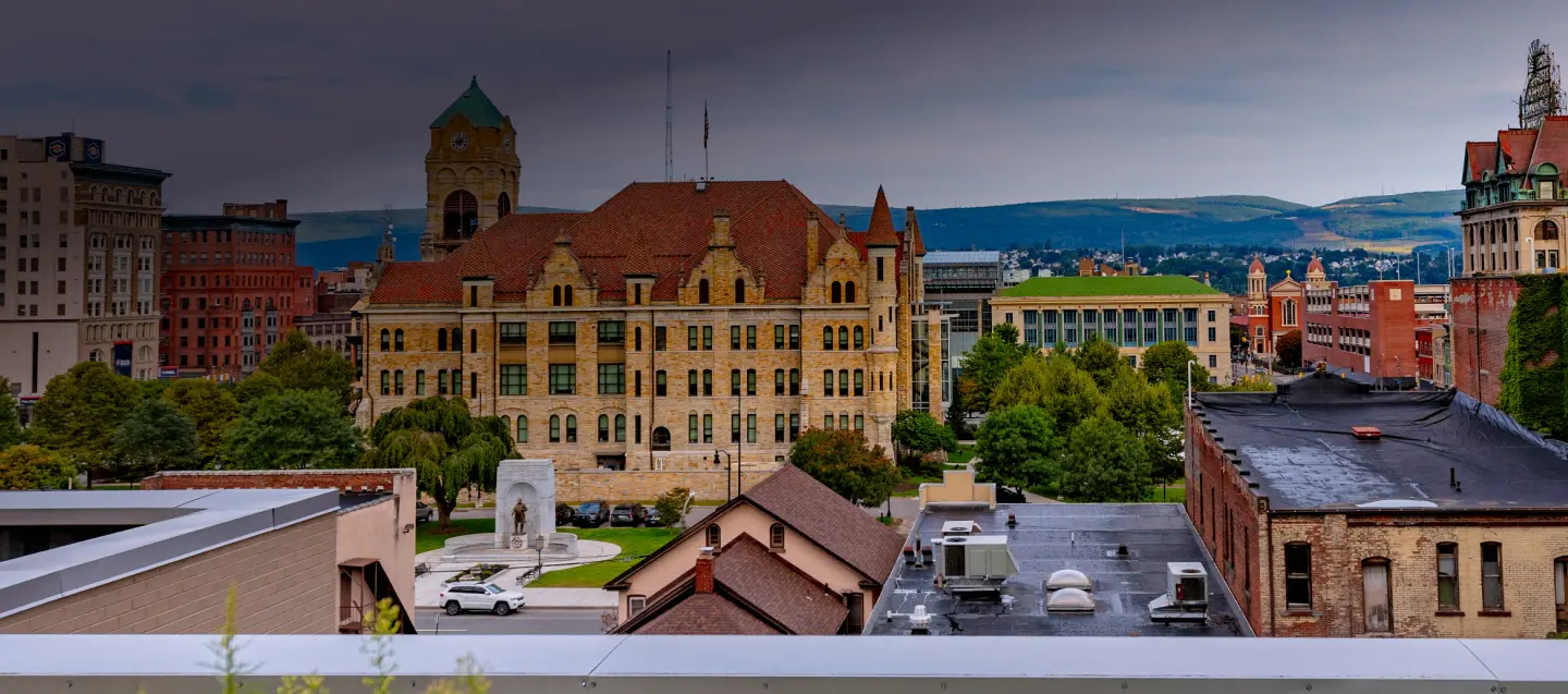 View of downtown Scranton