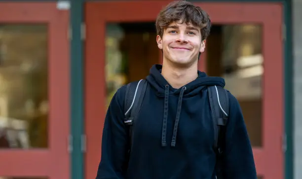 University of Scranton student smiling 
